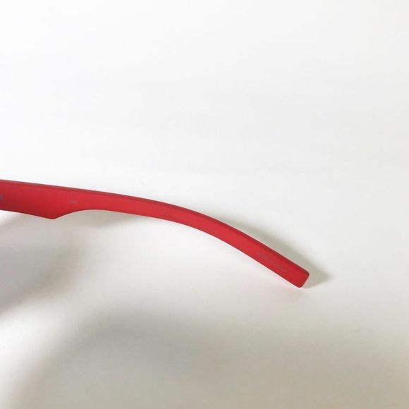 Polaroid Red Rubberized Finish Kids Sunglasses - Picture 7 of 8